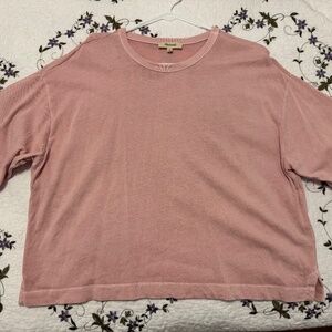 Madewell Pink Top Size Medium